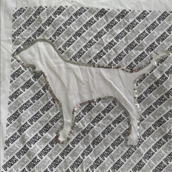 Victoria secret pink bling dog top - Picture 2 of 2